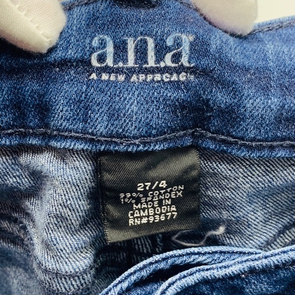 EUC A.N.A Cuffed Blue Jean Shorts - Picture 7 of 8